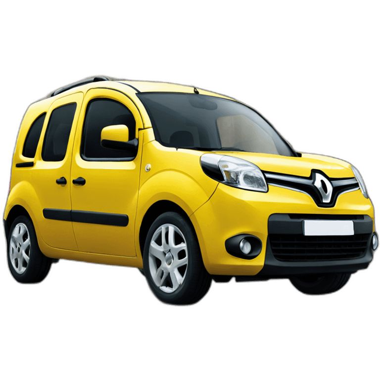 yellow renault kangoo emoji