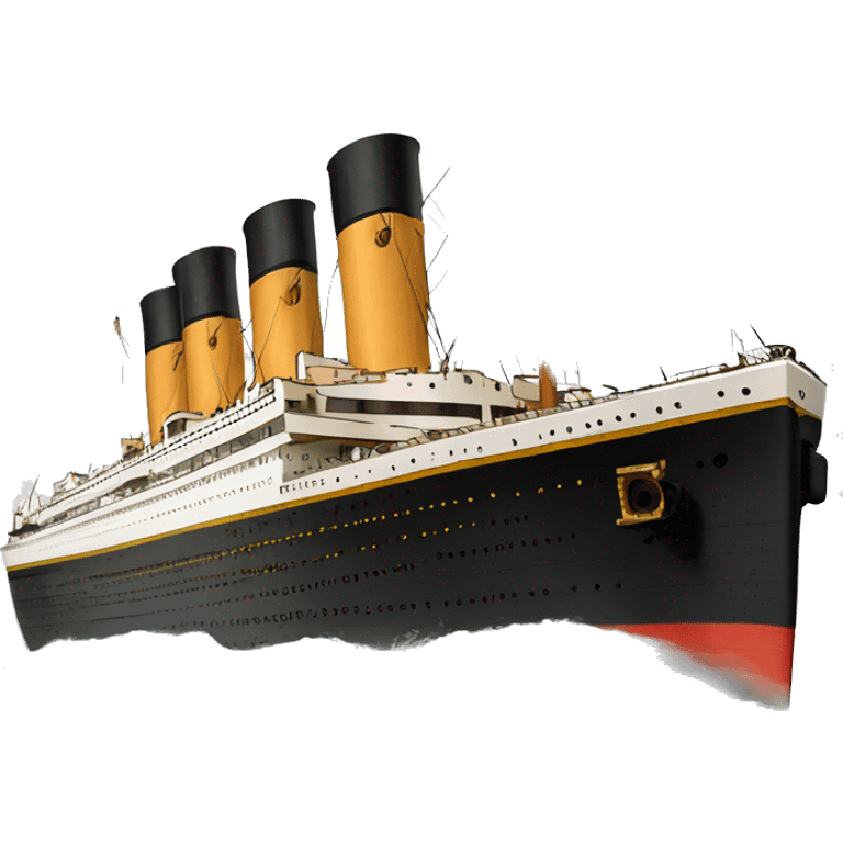 RMS Titanic White Star Line emoji