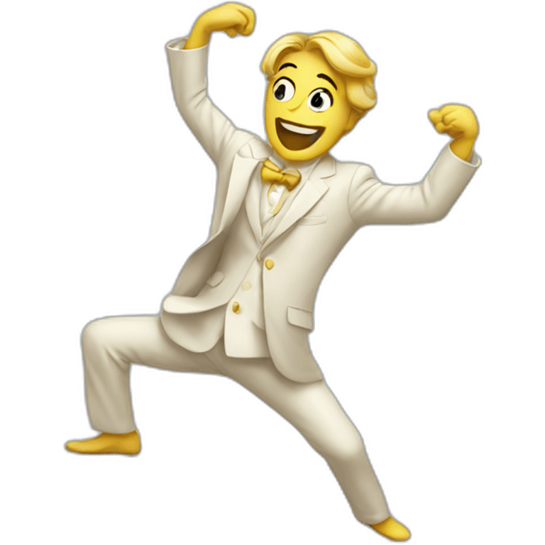 Money dancing emoji