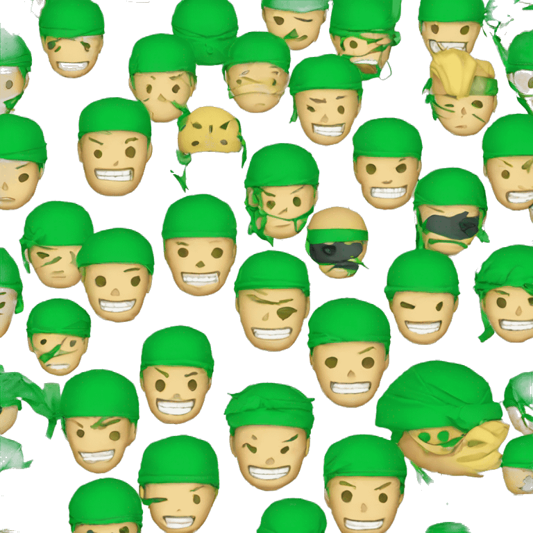 Emoji zoro emoji