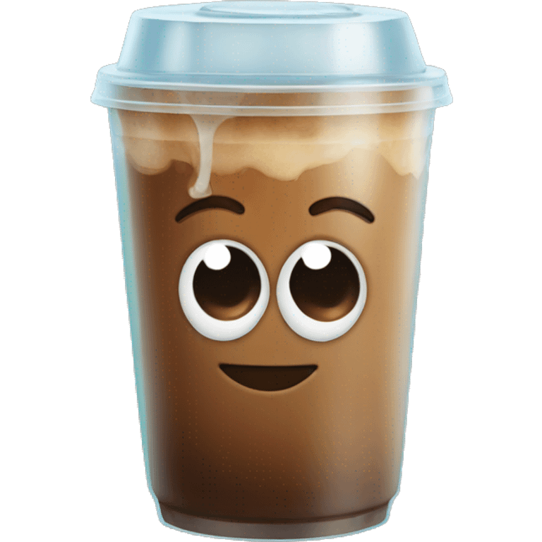 Iced coffe emoji