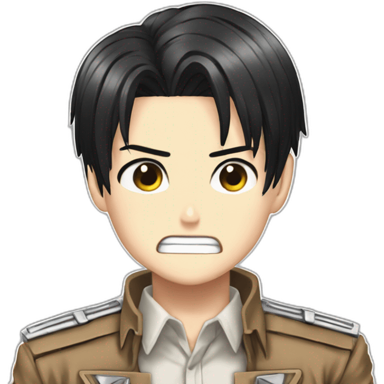 levi ackerman ATTACK ON TITAN emoji