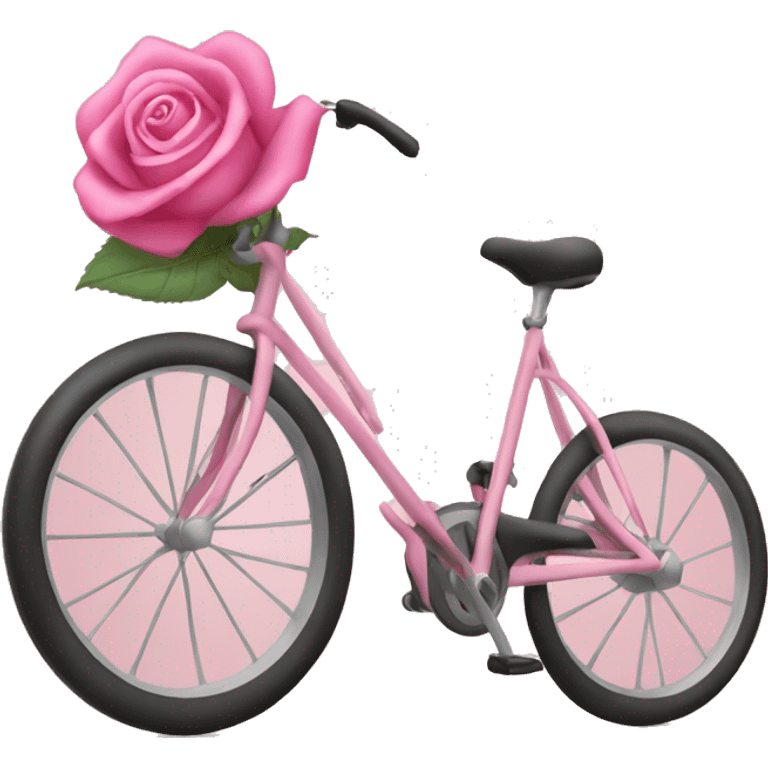 vélo rose emoji