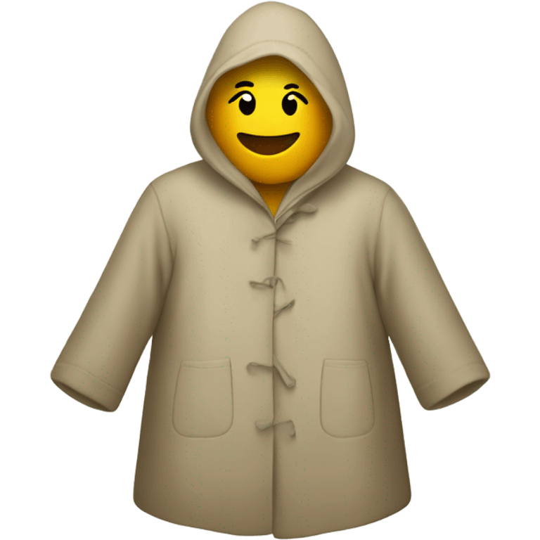 Woodstock with a house coat emoji