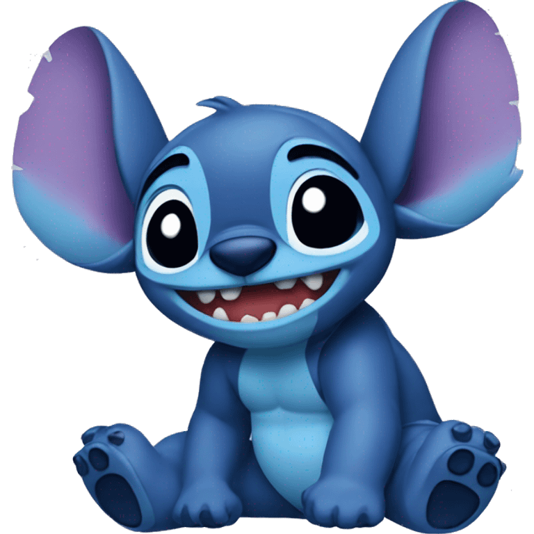 Stitch qui dort emoji