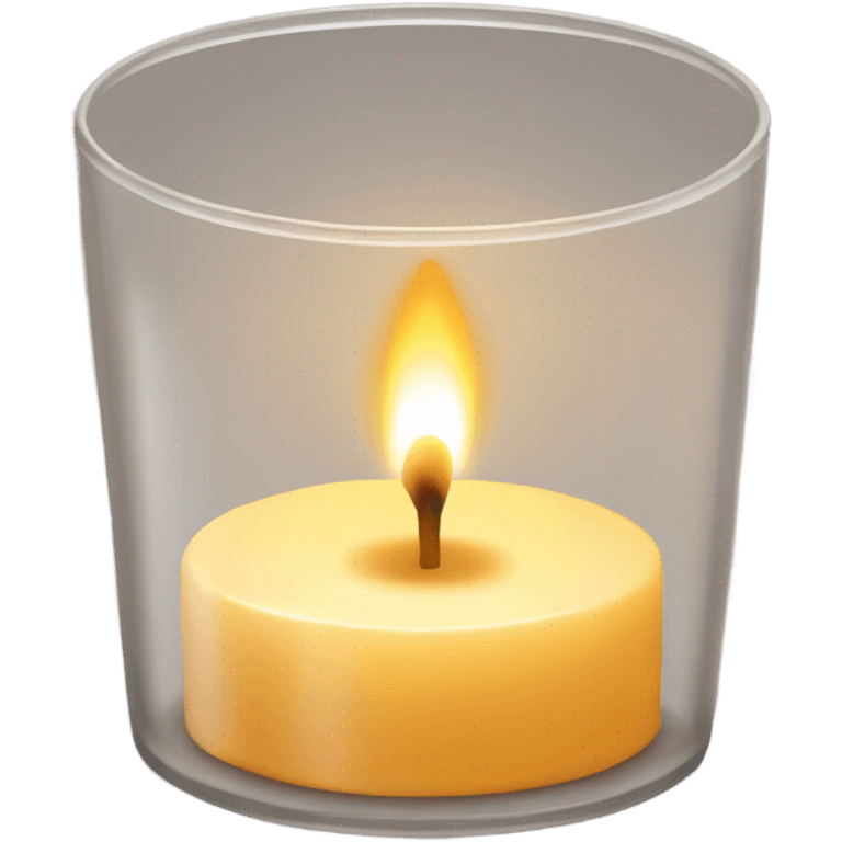 Lit TEALIGHT candle emoji