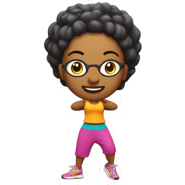 Zumba fitness emoji