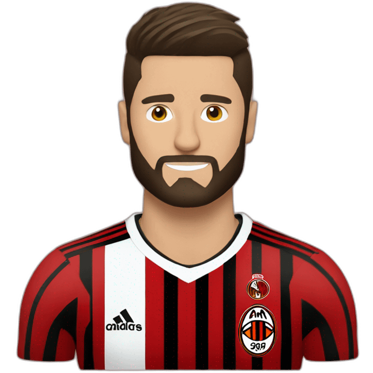 olivier giroud AC milan  emoji