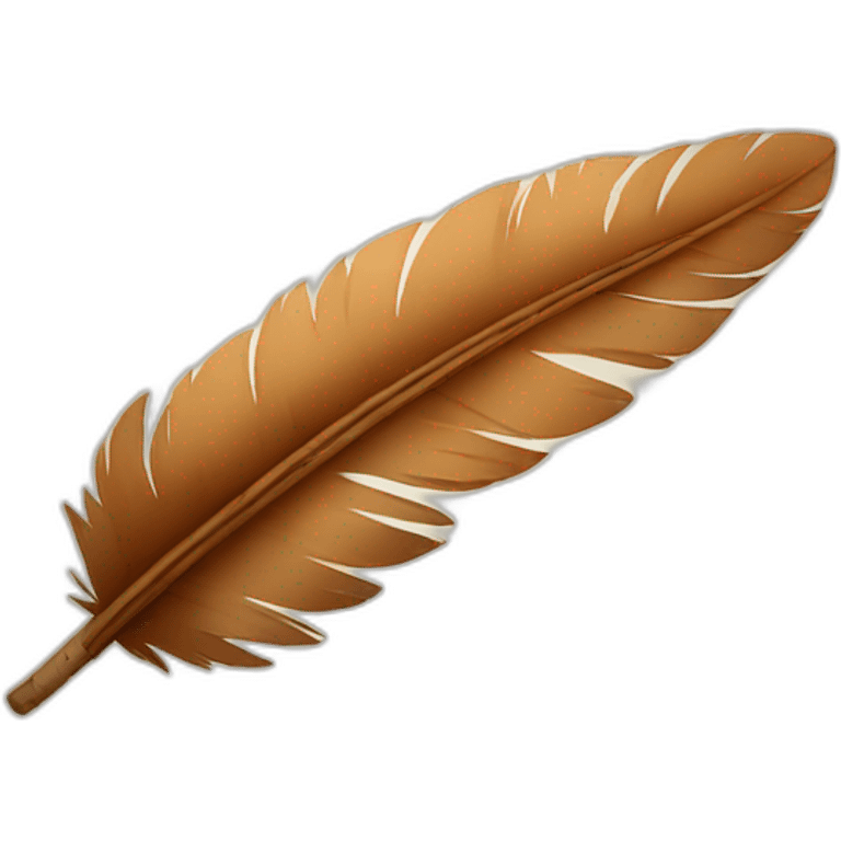 cork & feather emoji