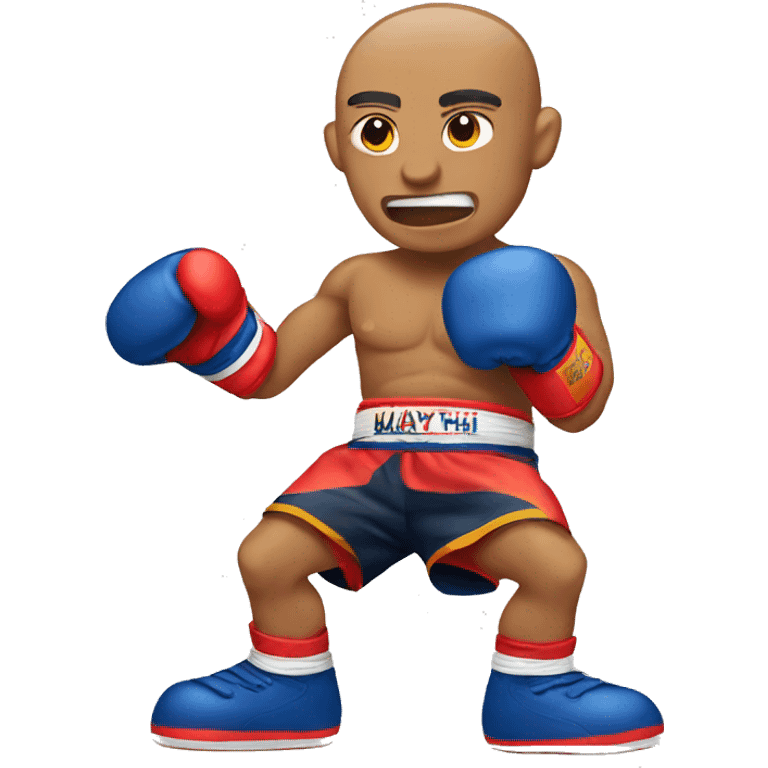 muay thai emoji