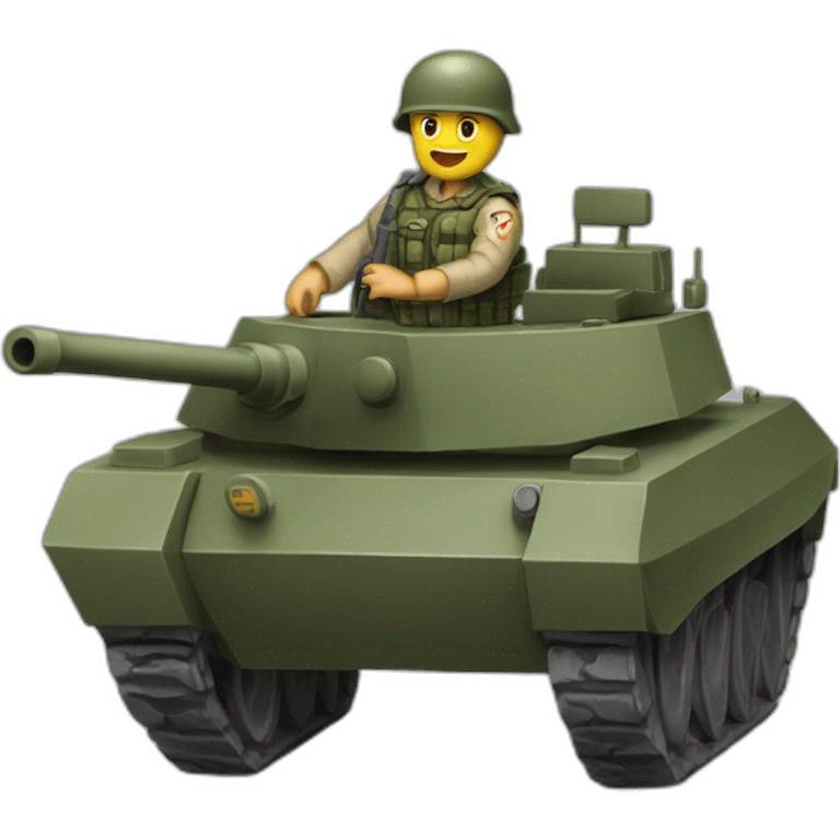 véhiucle armée bâché emoji