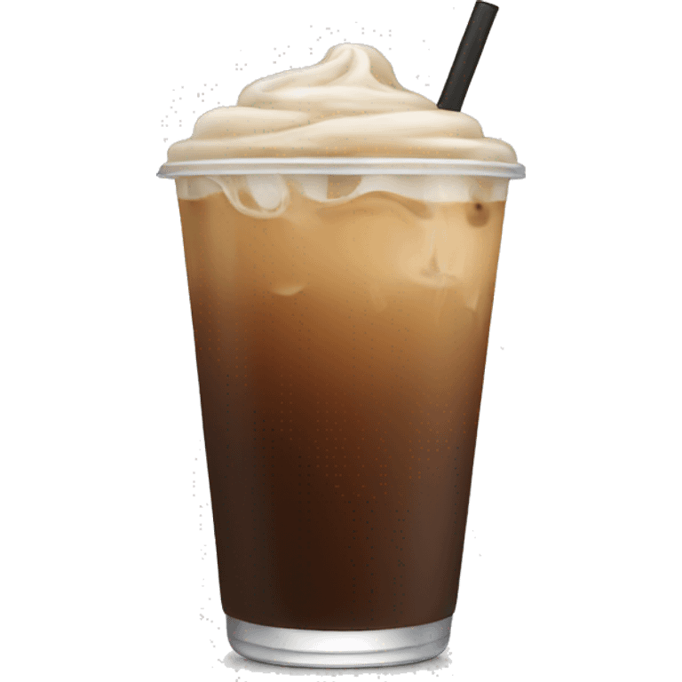 Iced coffee emoji