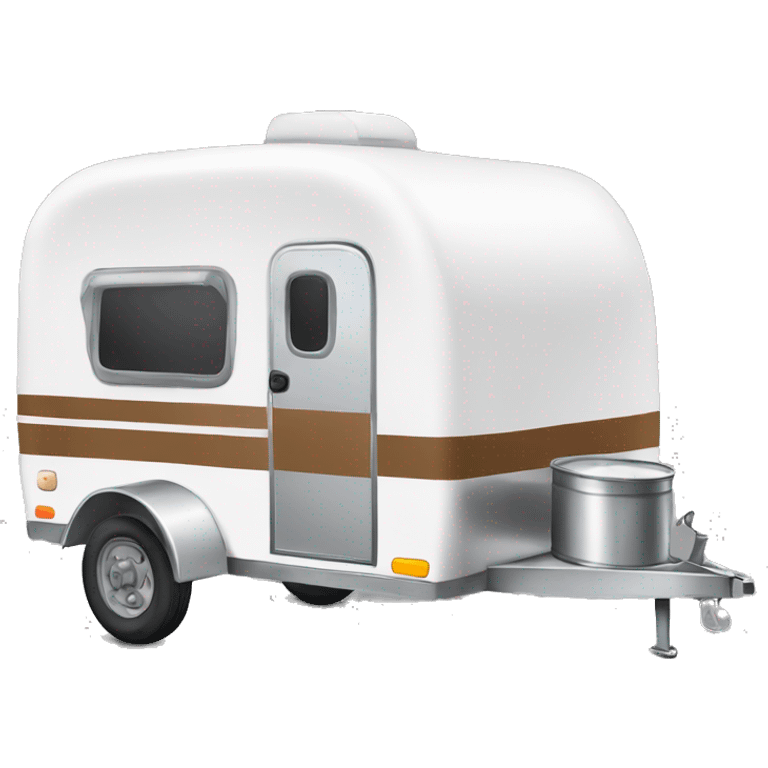 Cute horse trailer emoji