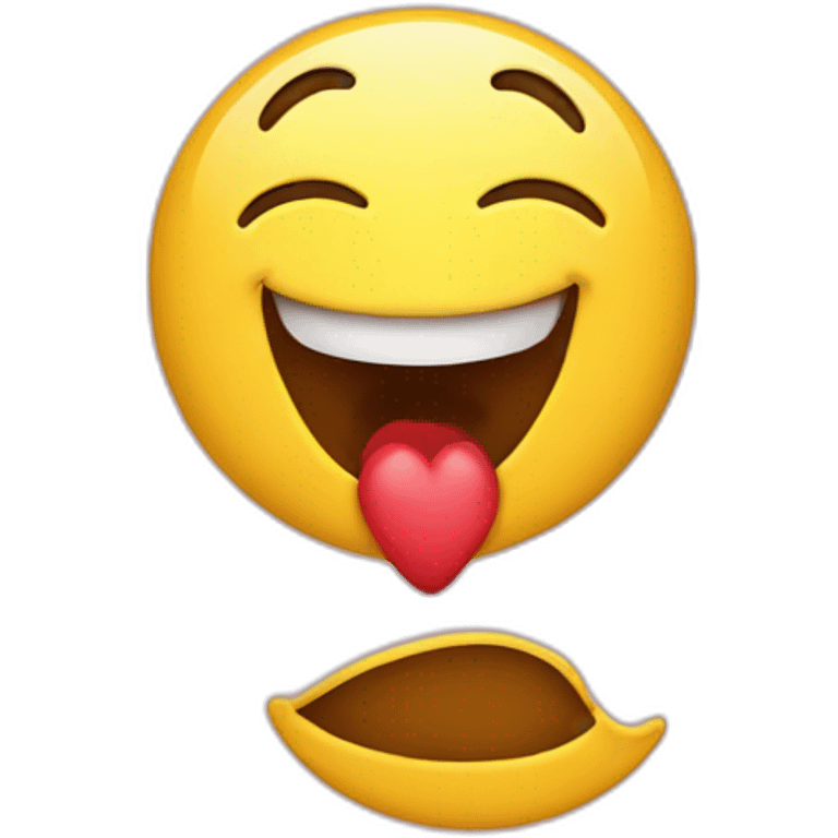 Smiley kissing emoji