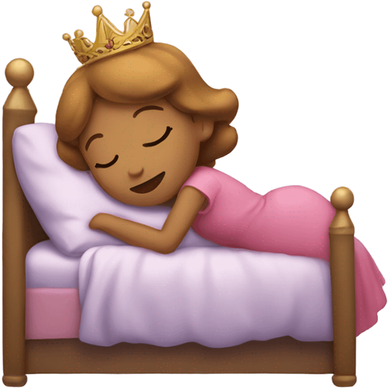 Sleeping princess emoji