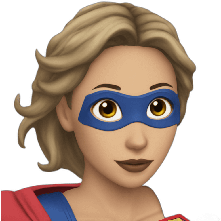 Supergirl sasha calle emoji