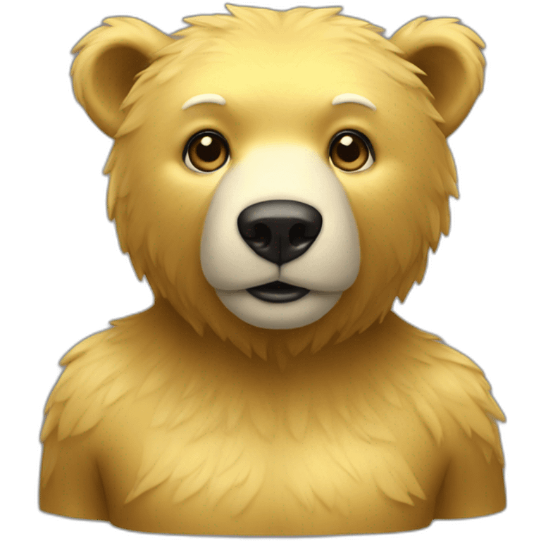 golden bear emoji