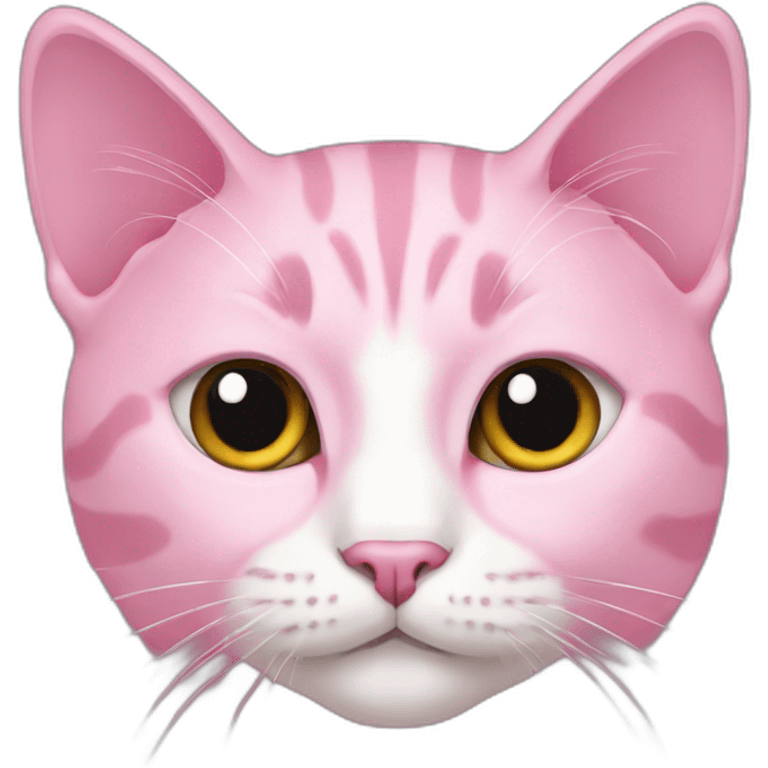 Cat-pink emoji