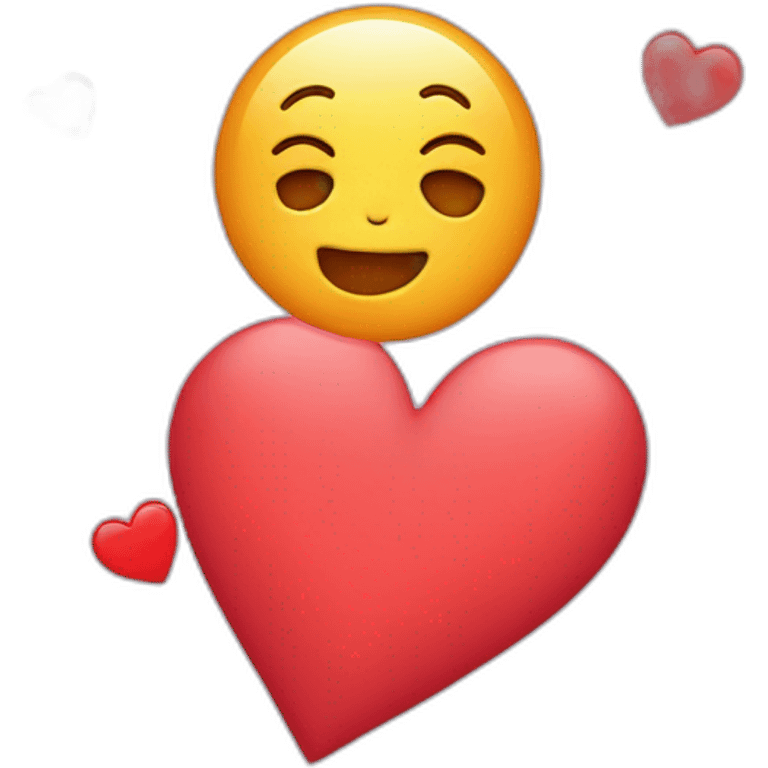 Heart having letter a emoji