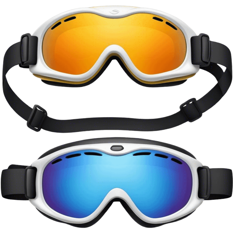 Ski goggles emoji