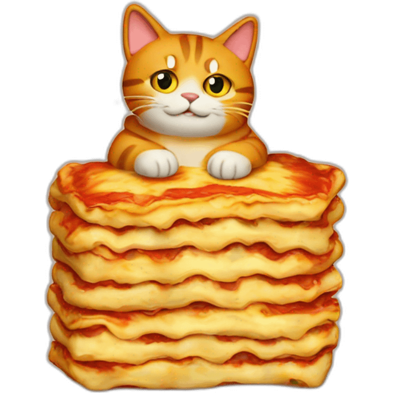 lasagna cat emoji