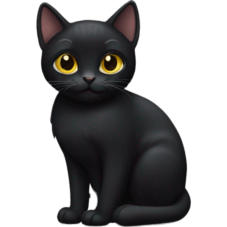 black cat emoji