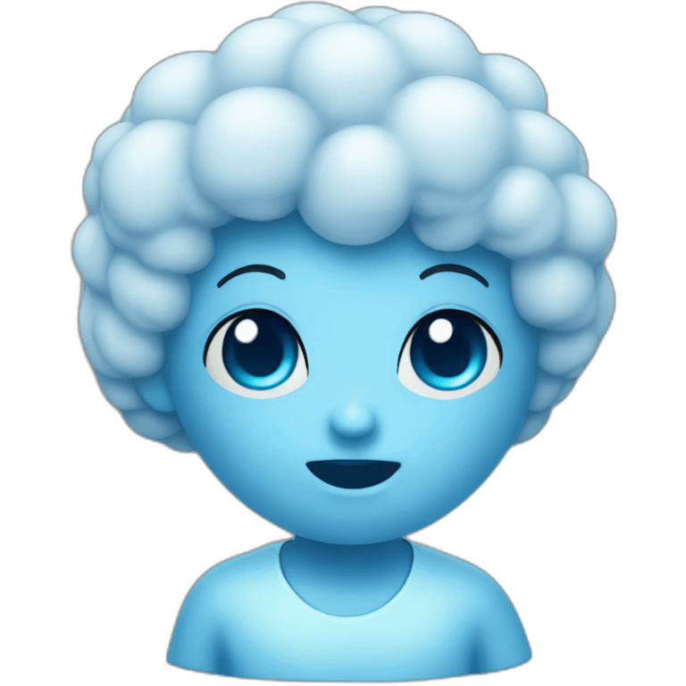 brains Blue ghost Angel emoji