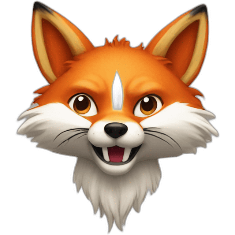 fox with 9 tails fan emoji