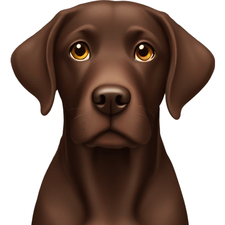 chocolate lab emoji