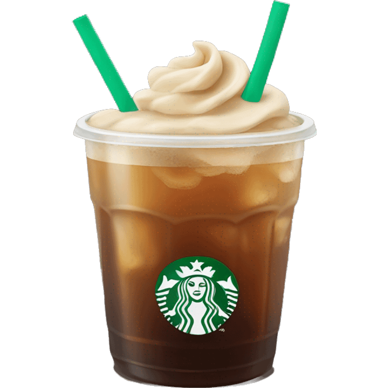 starbucks drink vanilla cold brew emoji