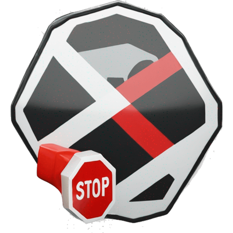 A stop sign that says "stop working Keith" emoji