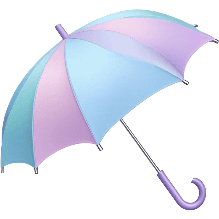 
pastel children's umbrella emoji