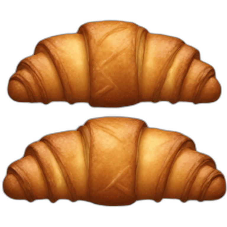 Chocolate croissant  emoji