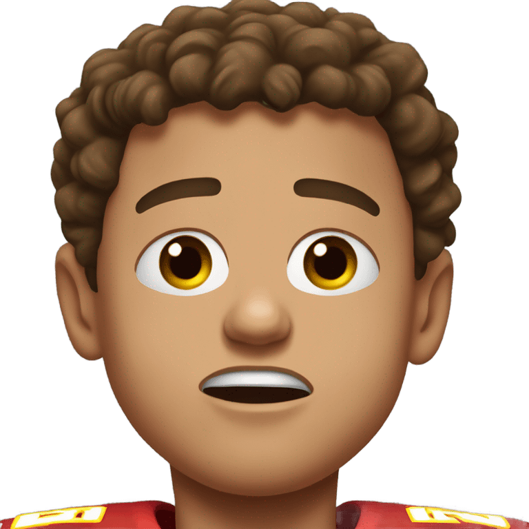 Patrick mahomes crying tears emoji