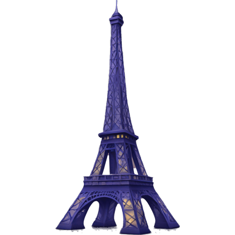 eiffel tower at night  emoji