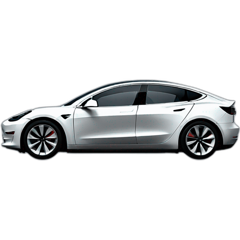 tesla model 3 emoji