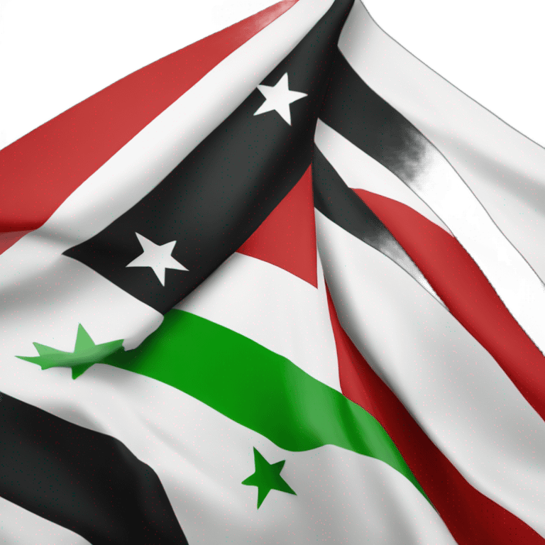 Free Syria flag  emoji