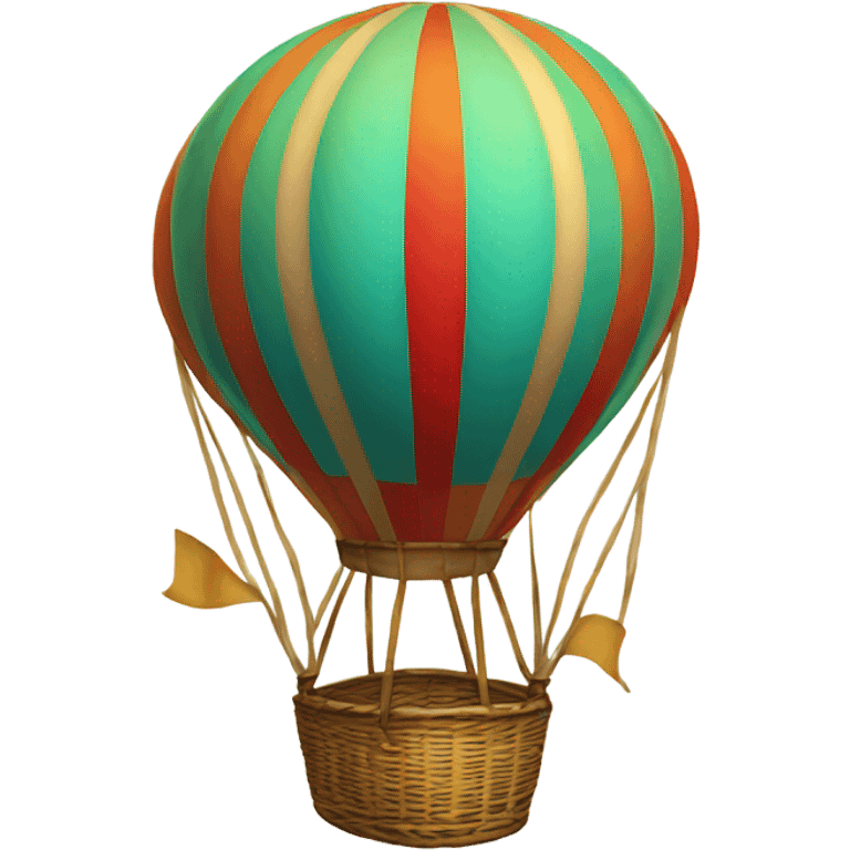 Hot air balloon emoji