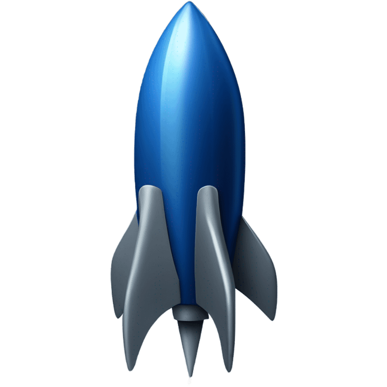 dark blue rocket emoji