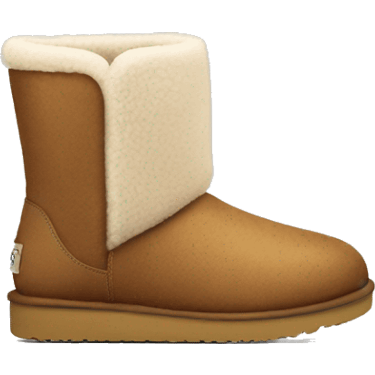 short platform UGGs emoji