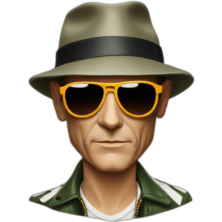 hunter s thompson emoji