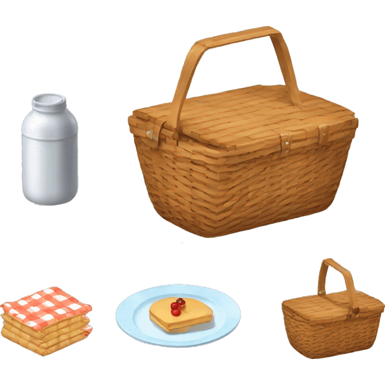 Picnic basket emoji