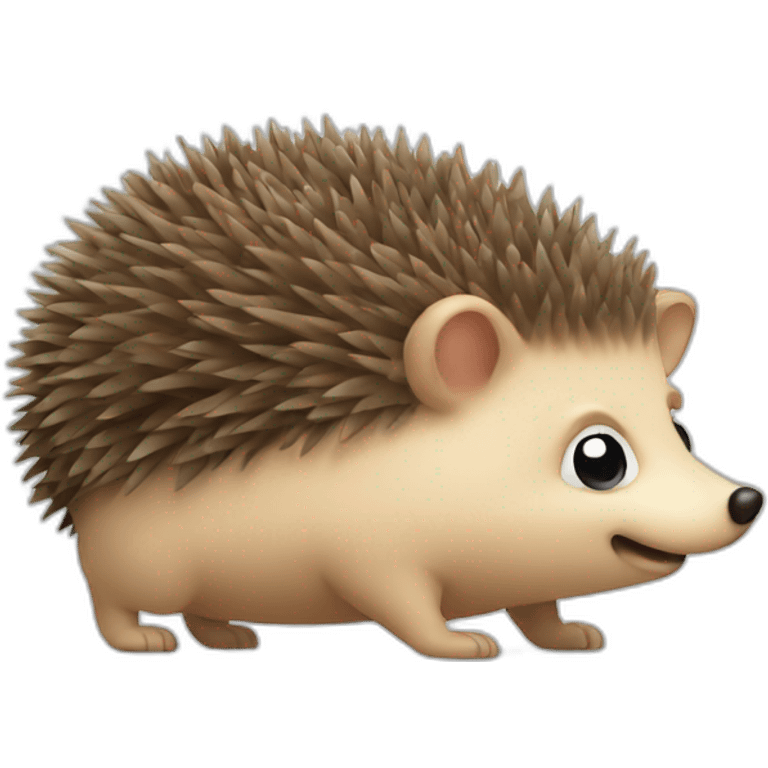 a farting hedgehog emoji