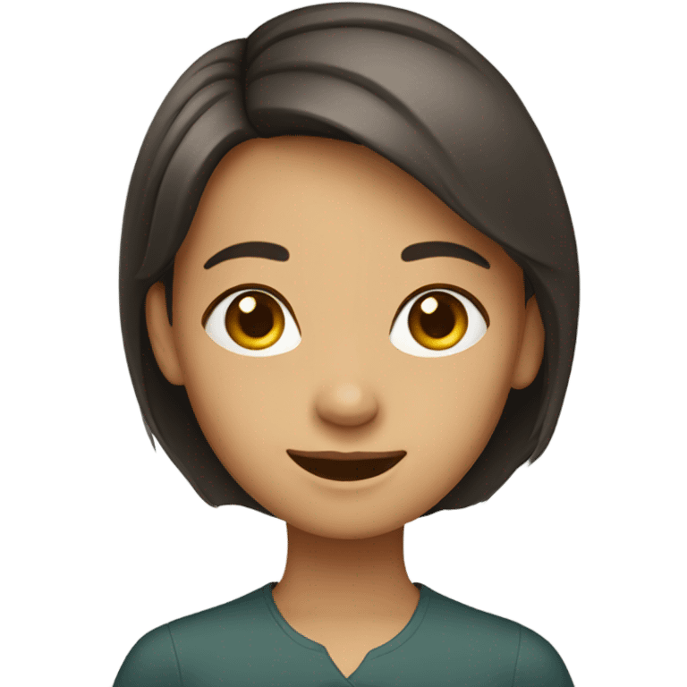 Girl with hearing aids emoji