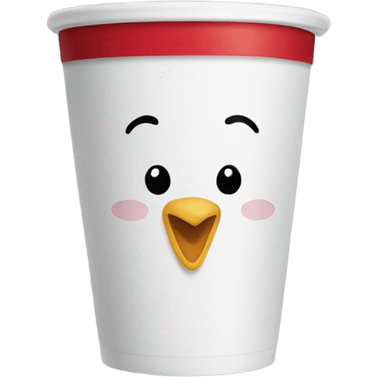 Chick fil a cup emoji