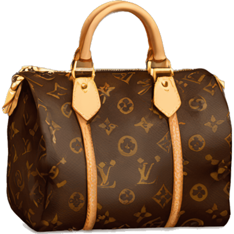 louis vuitton bag emoji