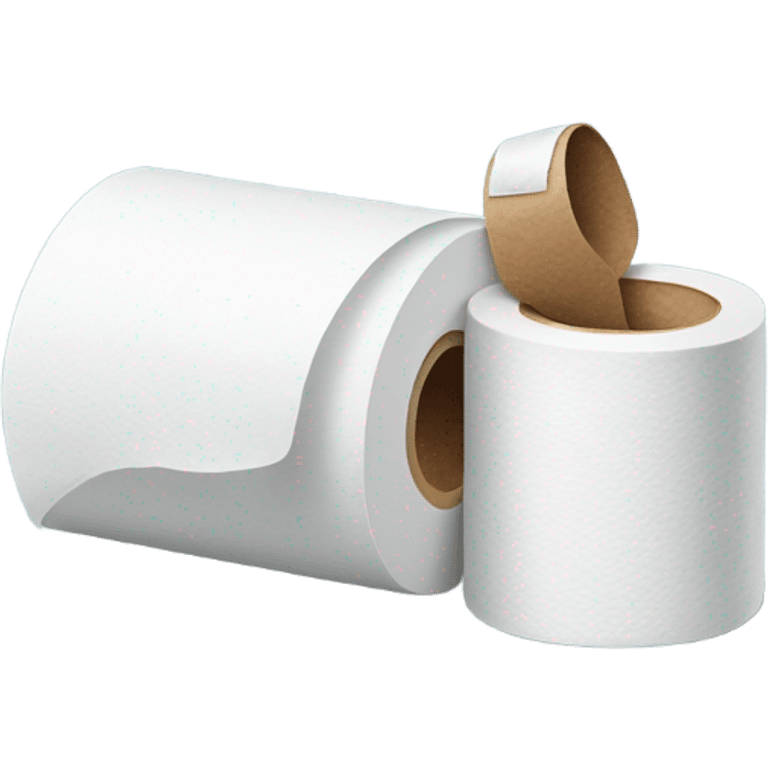 oil bottle and Toilet paper roll emoji