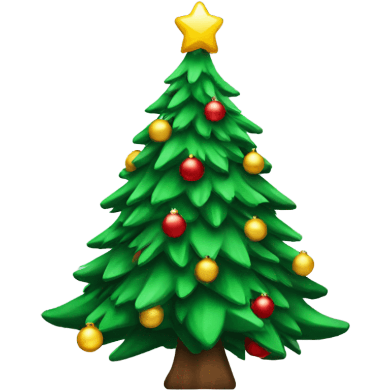 Christmas tree for bikers emoji