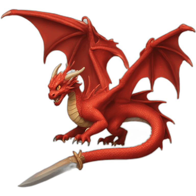 red dragon killer emoji