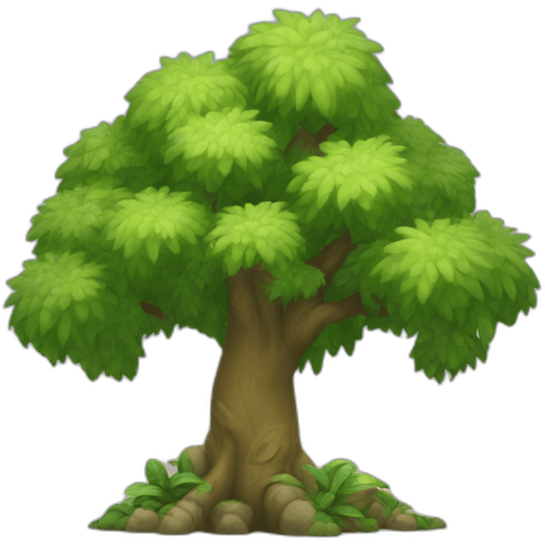 Dino tree emoji